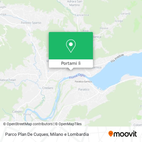 Mappa Parco Plan De Cuques