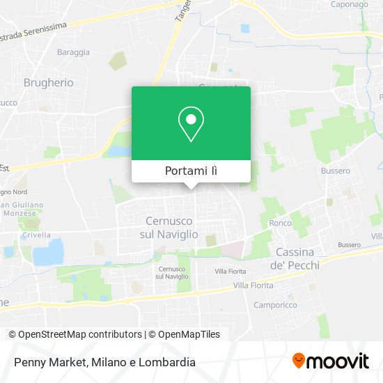 Mappa Penny Market