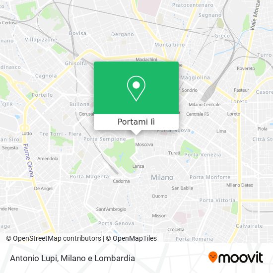 Mappa Antonio Lupi