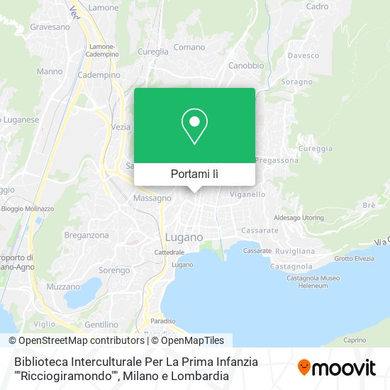 Mappa Biblioteca Interculturale Per La Prima Infanzia ""Ricciogiramondo""