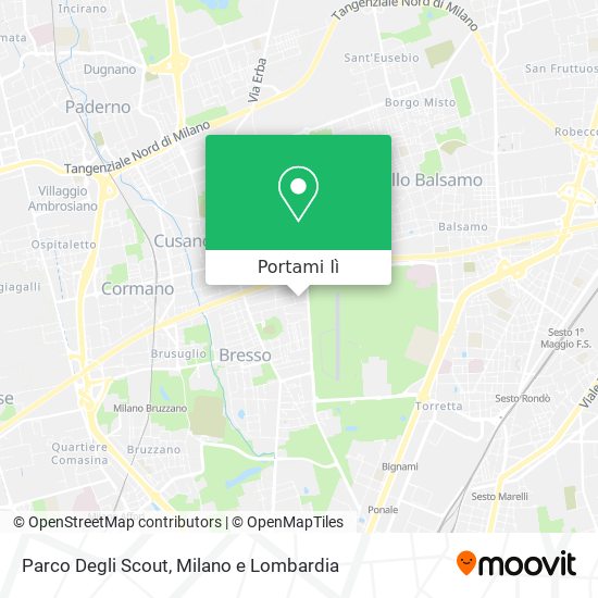 Mappa Parco Degli Scout