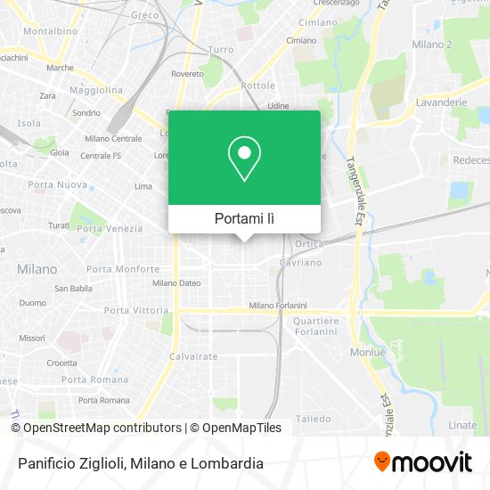 Mappa Panificio Ziglioli