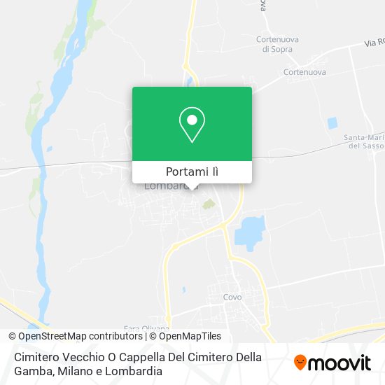 Mappa Cimitero Vecchio O Cappella Del Cimitero Della Gamba