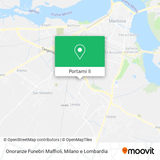 Mappa Onoranze Funebri Maffioli