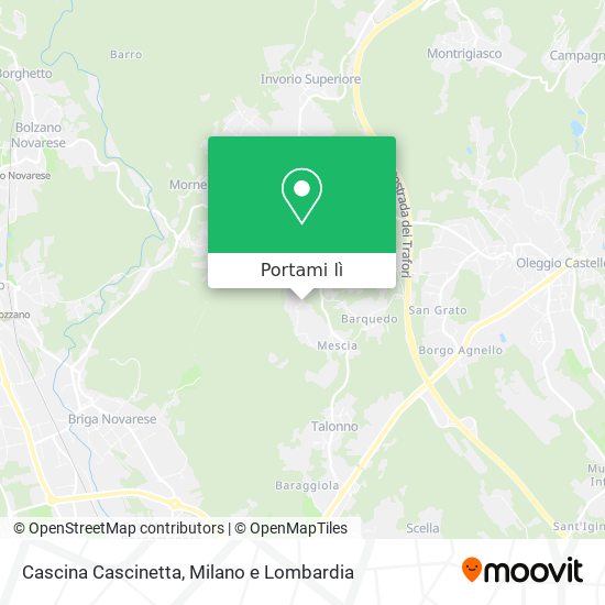 Mappa Cascina Cascinetta
