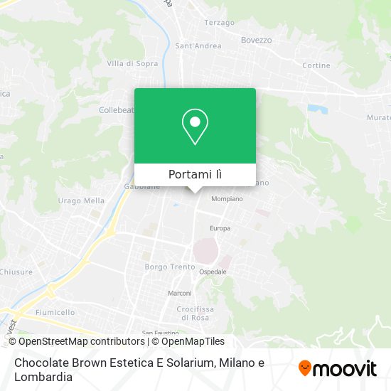 Mappa Chocolate Brown Estetica E Solarium