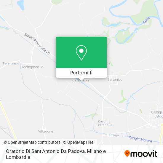 Mappa Oratorio Di Sant'Antonio Da Padova