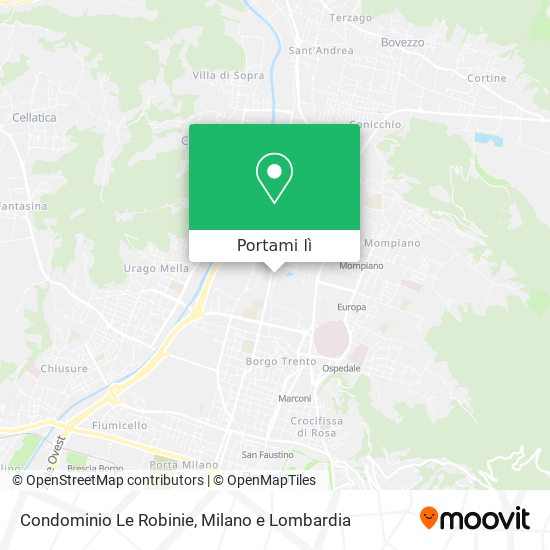 Mappa Condominio Le Robinie