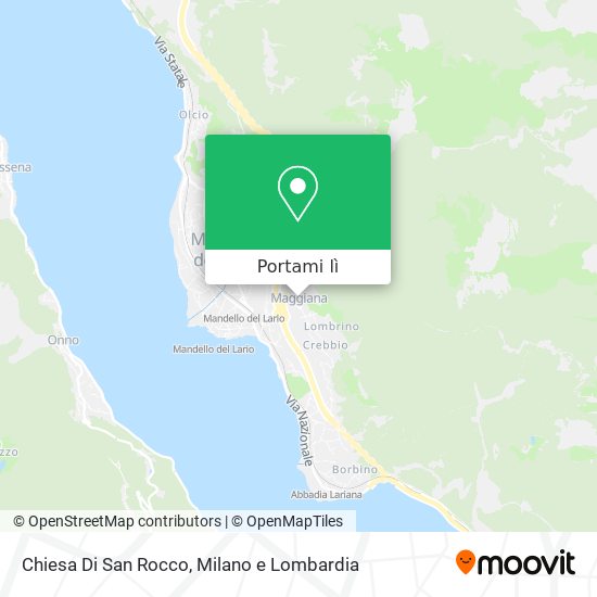 Mappa Chiesa Di San Rocco