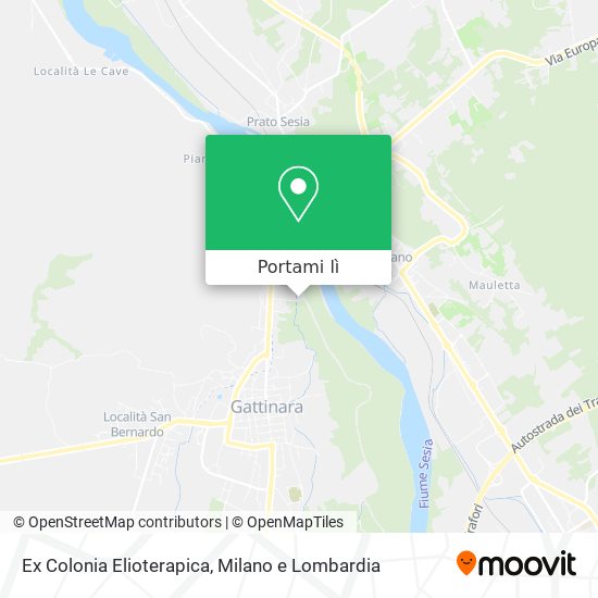 Mappa Ex Colonia Elioterapica