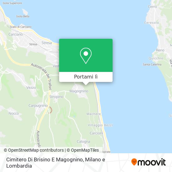 Mappa Cimitero Di Brisino E Magognino
