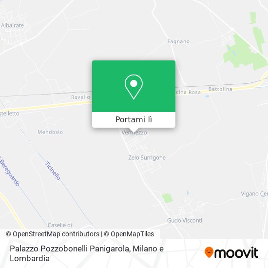 Mappa Palazzo Pozzobonelli Panigarola