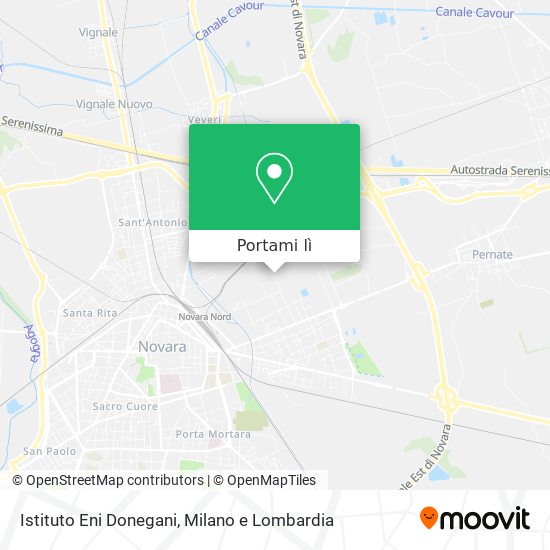 Mappa Istituto Eni Donegani