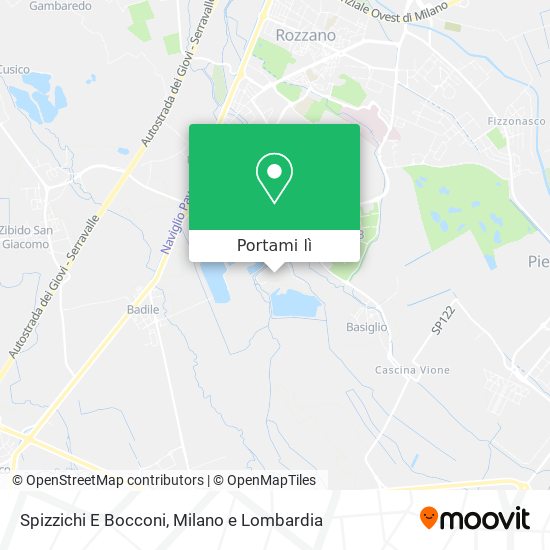 Mappa Spizzichi E Bocconi