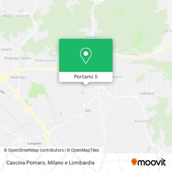 Mappa Cascina Pomaro