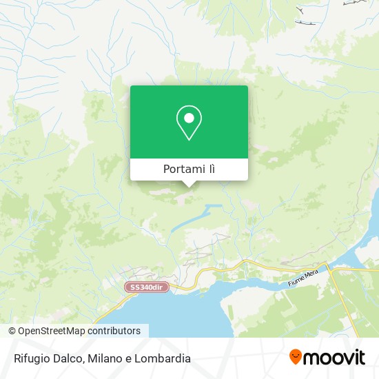 Mappa Rifugio Dalco