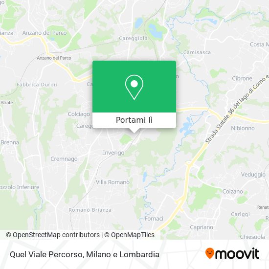 Mappa Quel Viale Percorso