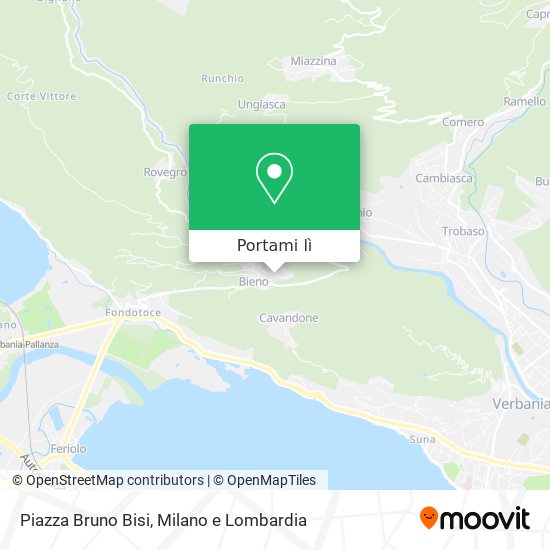 Mappa Piazza Bruno Bisi