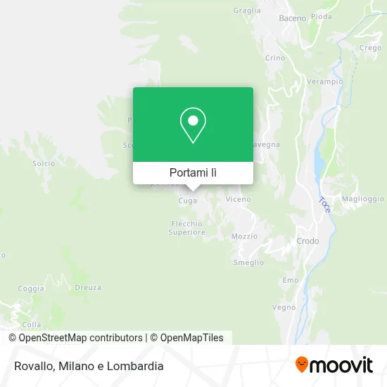Mappa Rovallo