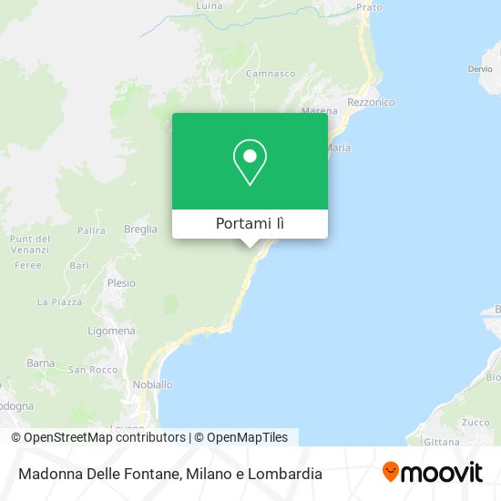 Mappa Madonna Delle Fontane