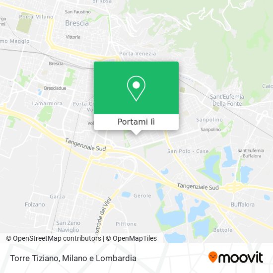Mappa Torre Tiziano