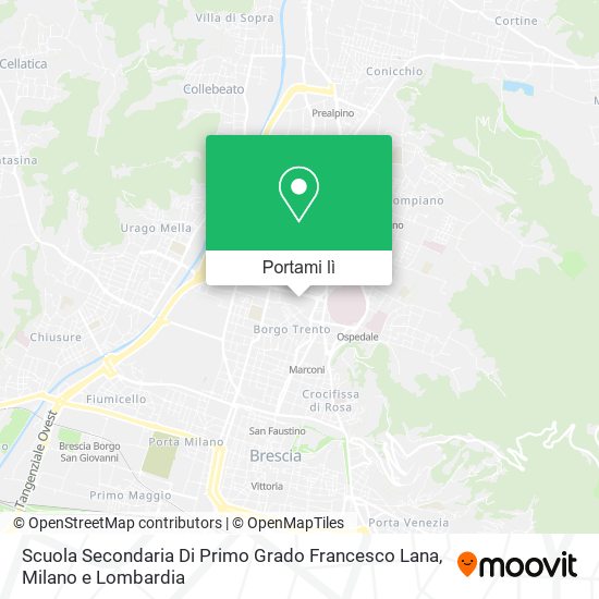 Mappa Scuola Secondaria Di Primo Grado Francesco Lana