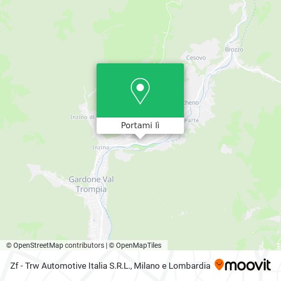 Mappa Zf - Trw Automotive Italia S.R.L.