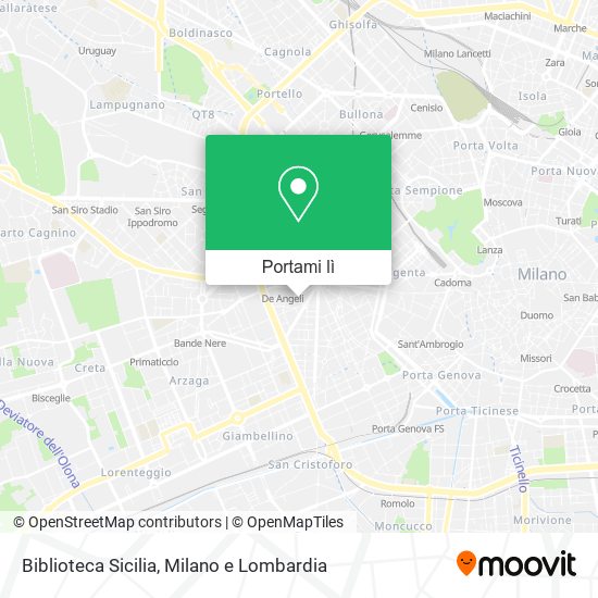 Mappa Biblioteca Sicilia