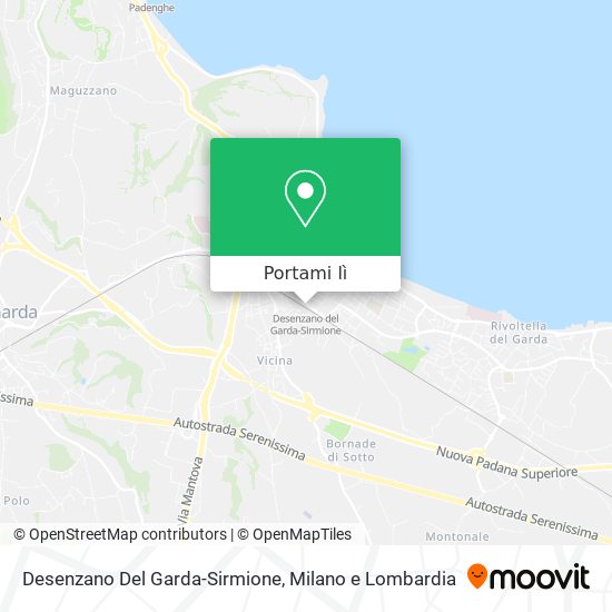 Mappa Desenzano Del Garda-Sirmione