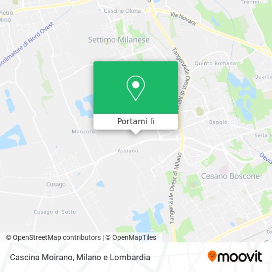 Mappa Cascina Moirano