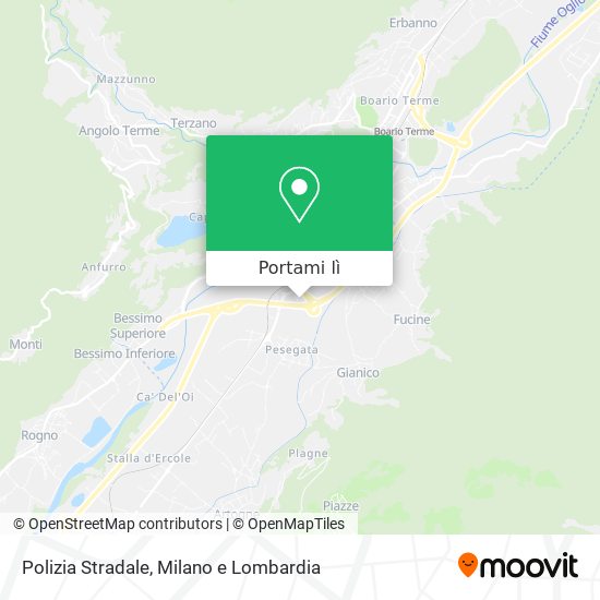 Mappa Polizia Stradale