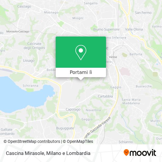 Mappa Cascina Mirasole