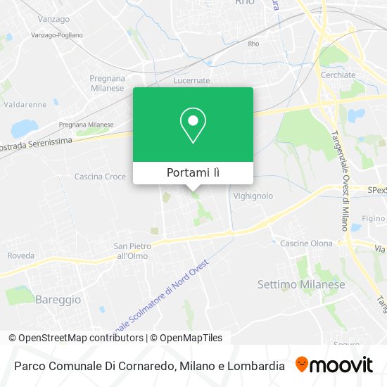 Mappa Parco Comunale Di Cornaredo