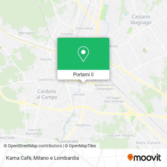 Mappa Kama Cafè
