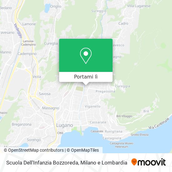 Mappa Scuola Dell'Infanzia Bozzoreda