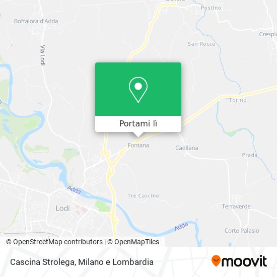 Mappa Cascina Strolega