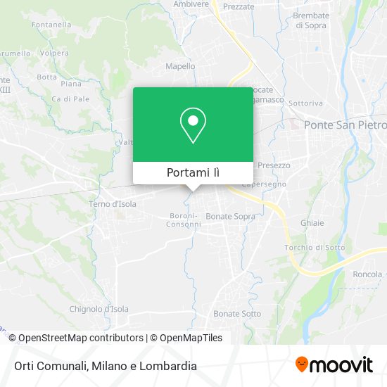 Mappa Orti Comunali