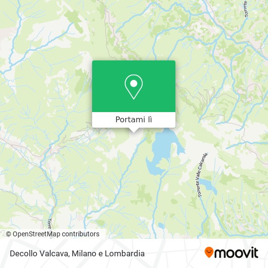 Mappa Decollo Valcava