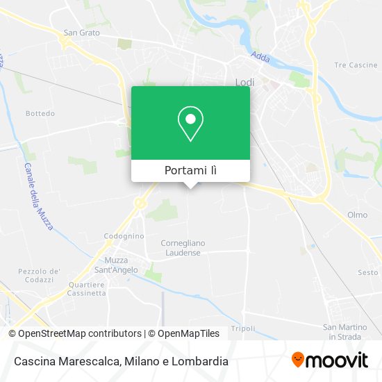 Mappa Cascina Marescalca