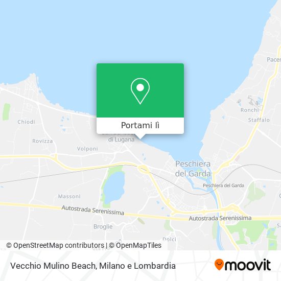 Mappa Vecchio Mulino Beach