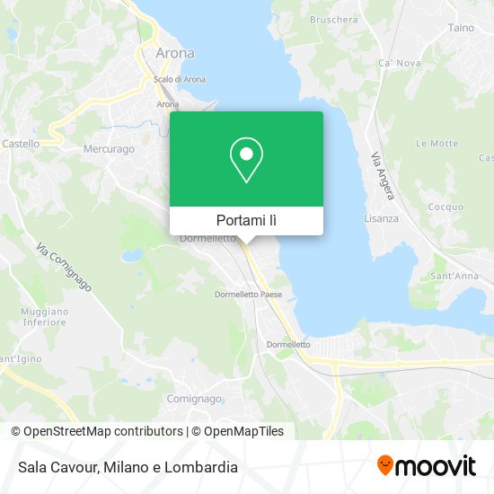 Mappa Sala Cavour