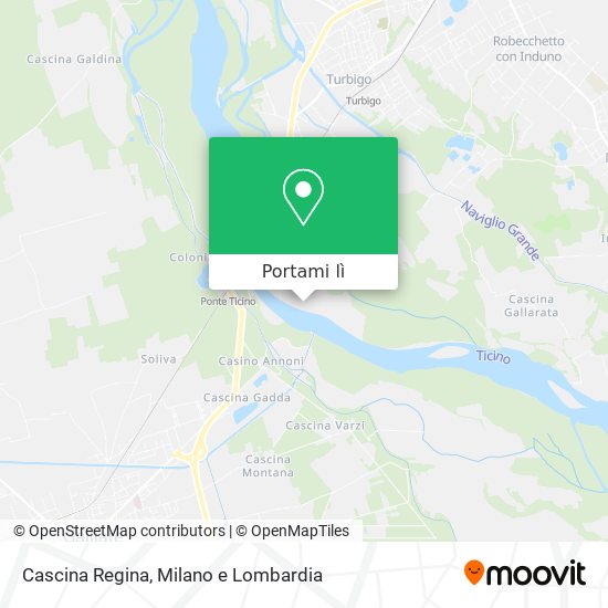 Mappa Cascina Regina