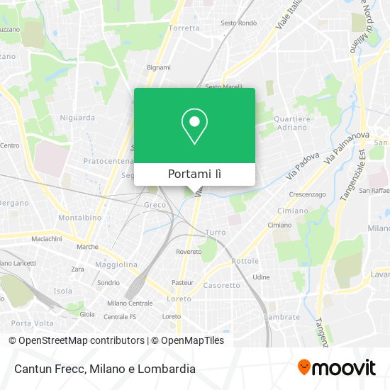 Mappa Cantun Frecc