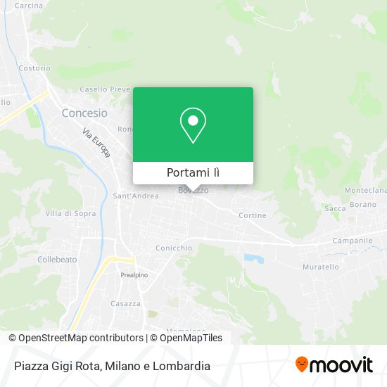 Mappa Piazza Gigi Rota