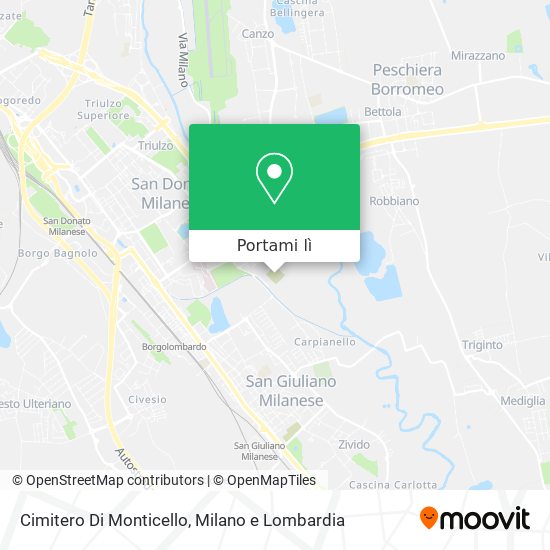 Mappa Cimitero Di Monticello