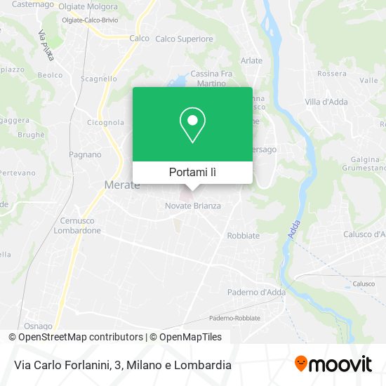 Mappa Via Carlo Forlanini, 3