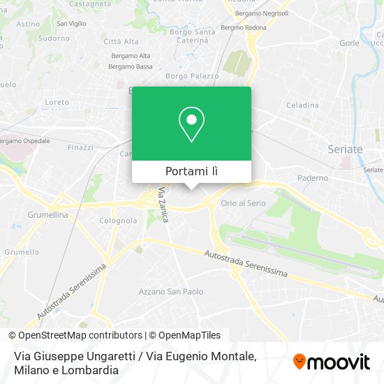 Mappa Via Giuseppe Ungaretti / Via Eugenio Montale