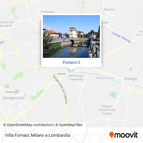 Mappa Villa Fornaci