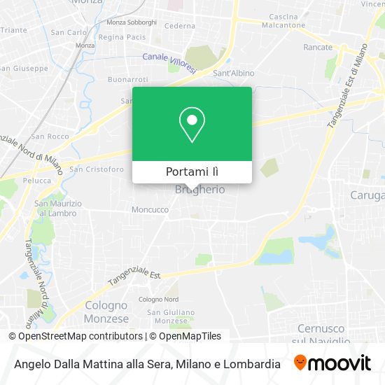 Mappa Angelo Dalla Mattina alla Sera