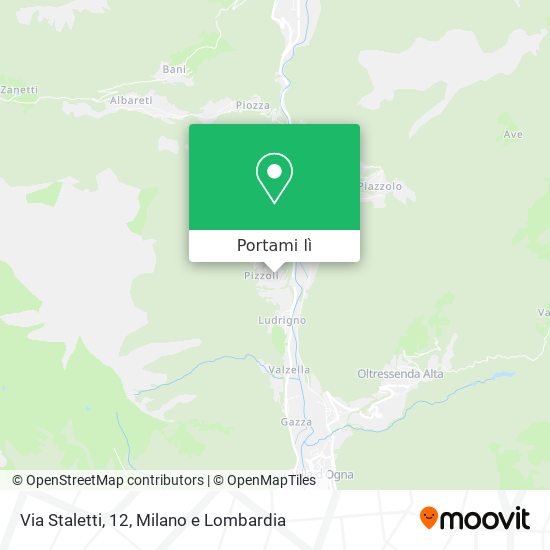 Mappa Via Staletti, 12